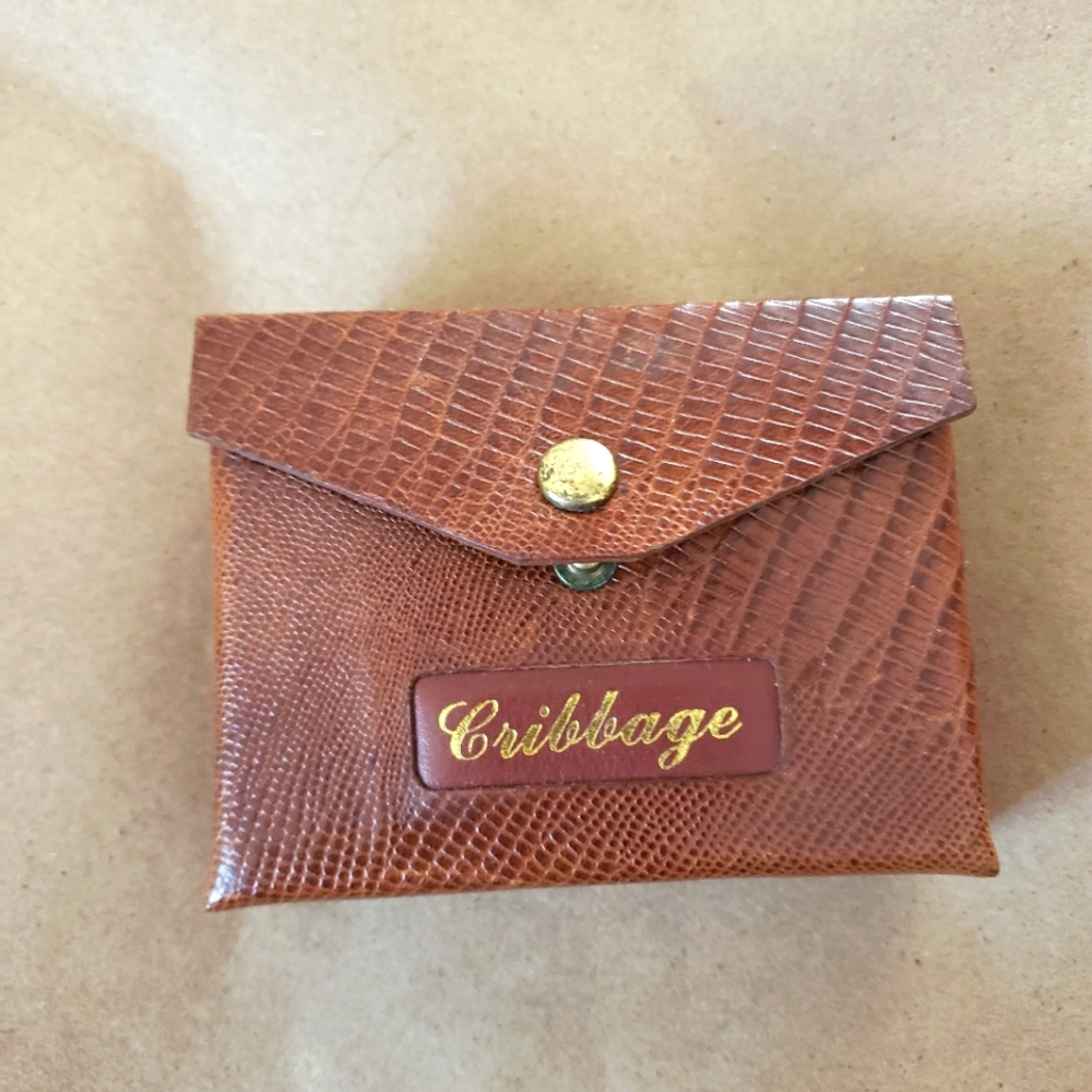 VintageTravel Cribbage Board